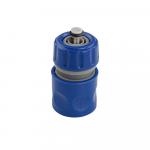 Коннектор для шланга 1/2" с функцией аквастоп, быстросъёмный, АБС пластик.