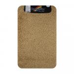 Коврик в ванную ШАГГИ ЭКО одинарный, КОФЕ с МОЛОКОМ, 50х 80 см, 100% полиэстер, ворс 20 мм