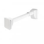 Карниз многофункциональный, усиленный, 210 - 300 см, разборный, цвет БЕЛЫЙ.