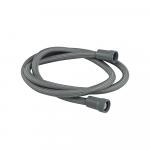 Шланг для душа 150см, в антивандальной нейлоновой оболочке, цвет СЕРЫЙ.