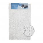 Коврик в ванную МОСС, одинарный, БЕЛЫЙ, 50 х 80 см, 100% хлопок, ворс 20 мм