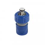 Коннектор для шланга 3/4" с функцией аквастоп, быстросъёмный, АБС пластик.