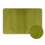 Коврик в ванную РАННЕР 157 одинарный, зелёный, однотонный, 400 х 600 мм, 100% полиэстер