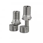 Комплект: 2 эксцентрика 1/2 х 3/4 телескопические, из нержавеющей стали SUS 304.