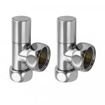 Кран для полотенцесушителей манжетный, угловой 1 х 3/4, г/г, пара