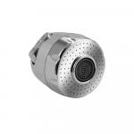 Аэратор пластиковый, большой, двухрежимный, цвет ХРОМ.