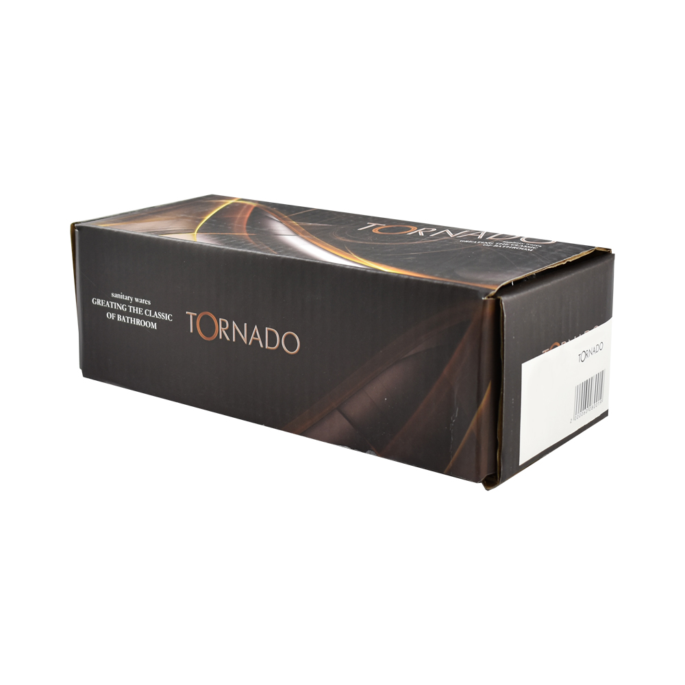 TORNADO - Смеситель в ванную, длинный излив, металлокерамика, с шаровым переключением