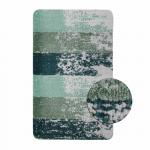 Коврик в ванную СИЛЬВЕР одинарный, бирюзовый, ЗЕБРА, 50х80 см, 100% полиэстер