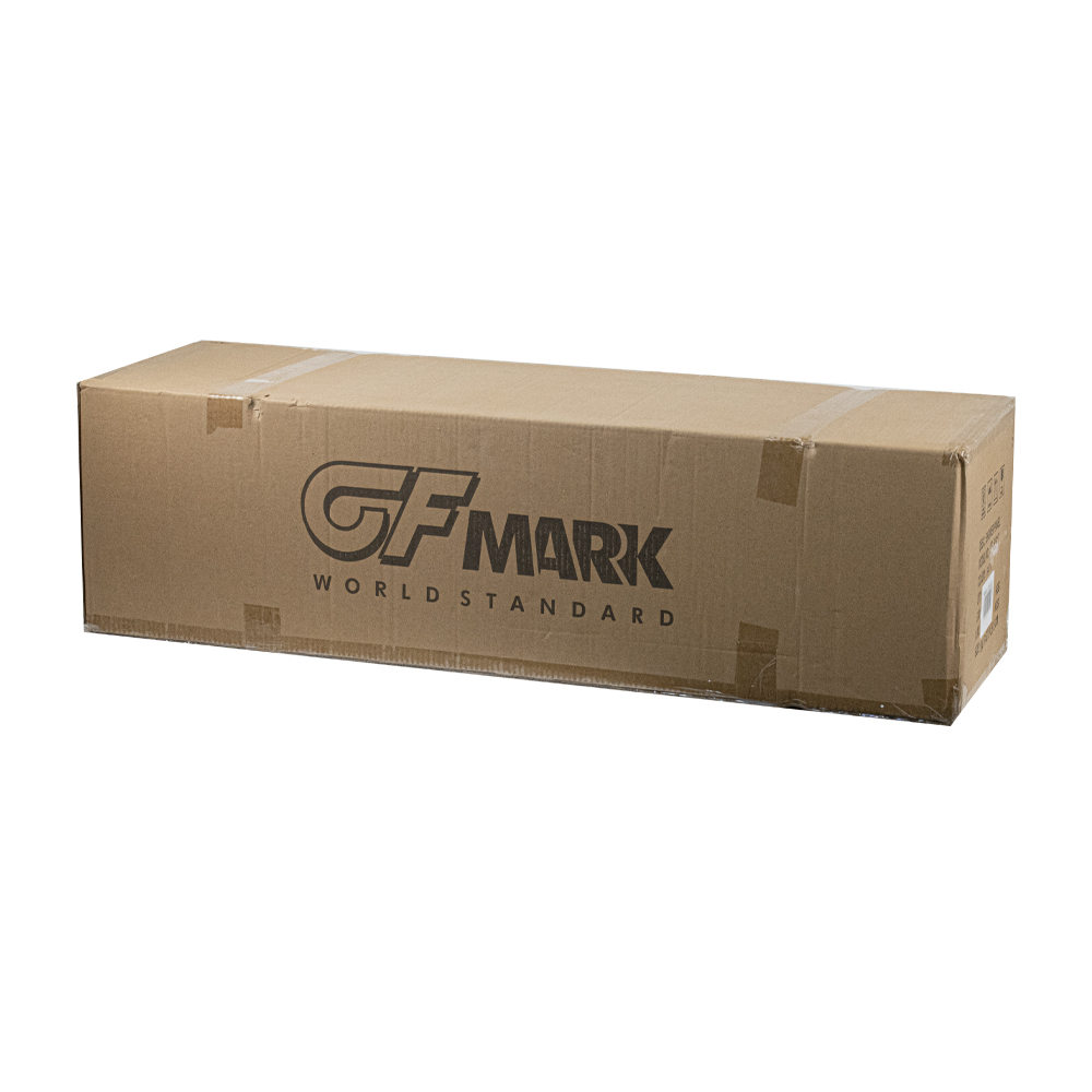 GFmark - Душевая панель - "тропический душ" ВРЕЗНАЯ с двумя лейками, корпус МАТОВАЯ нержавеющая сталь марки 304 
