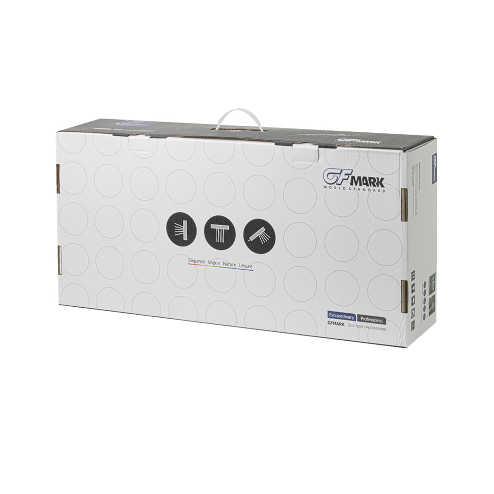 GFmark - Смеситель + стойка душевая \"тропический душ\" с двумя лейками ...