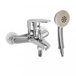 Смеситель в ванную, короткий излив, шаровый, 40 мм