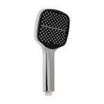 Лейка душевая квадратная, массажная, из высокопрочного АБС пластика, цвет ХРОМ.