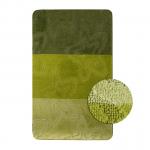 Коврик в ванную СИЛЬВЕР одинарный, ЗЕЛЁНЫЙ, 60х100 см, 100% полиэстер