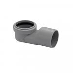 Нижняя часть трапа пластиковая для бокового подключения к канализации