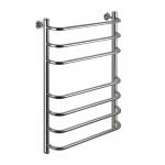 Полотенцесушитель СКОБА, 500х800 мм, труба - "1" x 2 мм, нержавеющая сталь, полированная